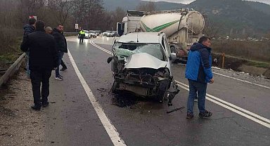 Bilecik'te meydana gelen trafik kazasında 1 kişi ağır yaralandı