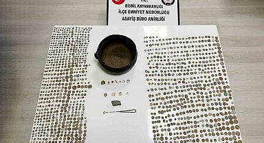 Bismil'de tarihi eser ve uyuşturucu operasyonu: 1 gözaltı