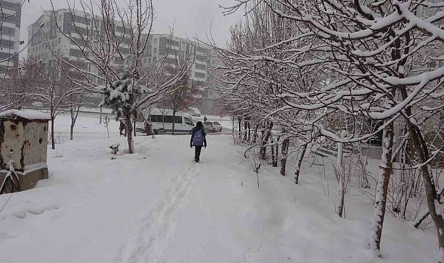 Bitlis'te kar yağışından dolayı 111 köy yolu ulaşıma kapandı