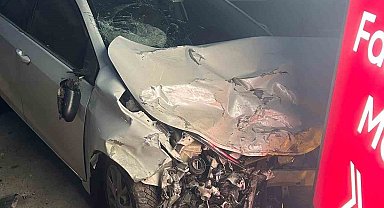 Bolu'da iki otomobil çarpıştı: 1 yaralı