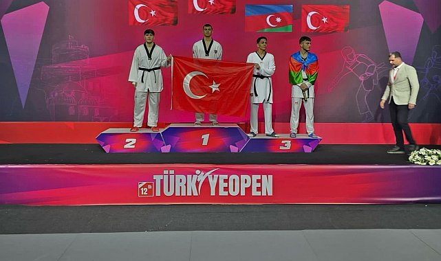 Bolulu genç sporcu Yusuf Efe Mızrak, Türkiye şampiyonu oldu