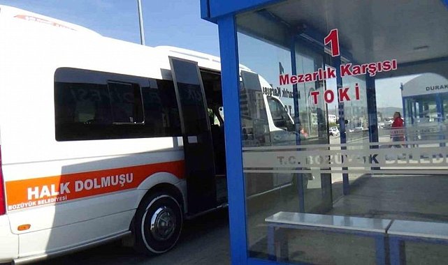 Bozüyük'te dolmuş ücretlerine zam