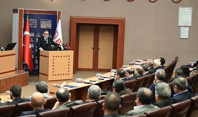 BTSO Yönetim Kurulu Başkanı İbrahim Burkay: "Döviz cinsi borçlanmanın önündeki engeller kaldırılmalı"