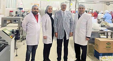 Bursa Başsavcısı Ramazan Solmaz'dan Kardelen üretim tesisine ziyaret