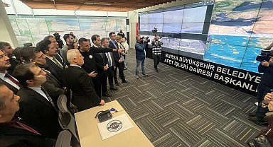 Bursa Büyükşehir Afet Koordinasyon Merkezi hizmete açıldı
