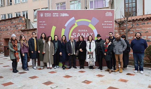 Bursa sanat çalıştayı, kent, mekan, hafıza sergisi ile taçlandı