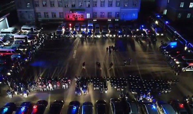 Bursa'da dron destekli bin personelin katıldığı operasyon: 36 tutuklama