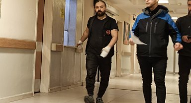 Bursa'da ellerini makineye kaptıran işçi yaralandı