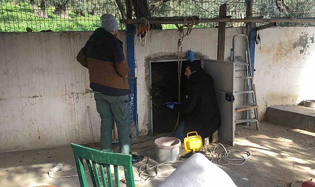 Bursa'da kaçak kazı operasyonu