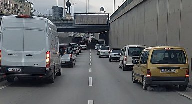 Bursa'da sürücülerin fermuar sistemi büyük alkış aldı