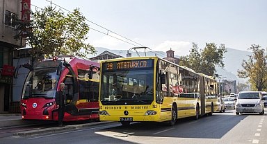 Bursa'da toplu taşımaya zam