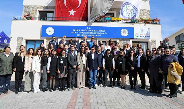 Büyükşehir 6. Kısa Mola Merkezi'ni Datça'da açtı
