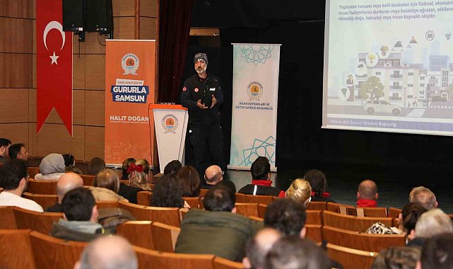 Büyükşehir arama kurtarma ekibinden 6 Şubat anma programı
