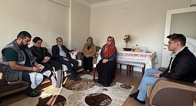 Büyükşehir vatan kahramanı merhum gazinin ailesini unutmadı