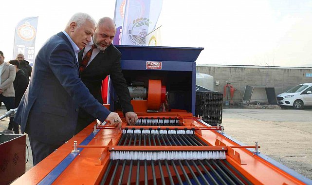 Büyükşehir'den kırsala ekipman desteği