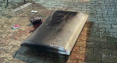 Buzdolabı motoru patladı, evde yangın çıktı