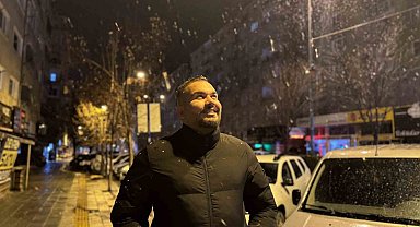 Çankırı'da kar yağışı etkili oluyor