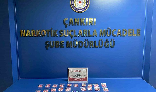 Çankırı'da uyuşturucu operasyonunda 1 tutuklama