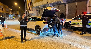 Ceylanpınar'da 'Huzur 63' uygulamasına 250 polis katıldı