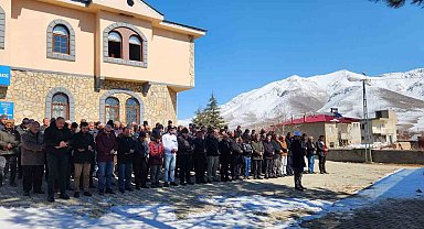 Cinayetle suçlanan muhtar, taziye mesajı yayınlamış