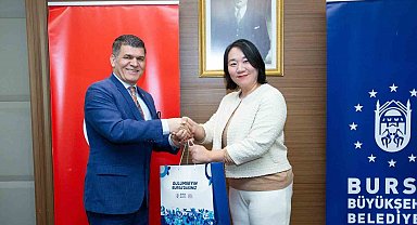 Çinli genç girişimcilerden Bursa Büyükşehir'e ziyaret