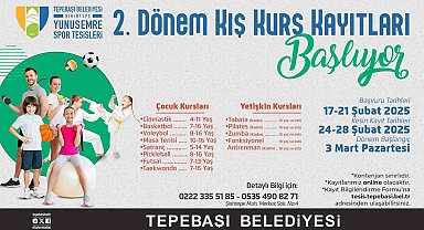 Çocuk ve yetişkin kursları için kayıtlar başlıyor