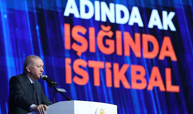 Cumhurbaşkanı Erdoğan, AK Parti 8'inci Olağan Büyük Kongresi'nde konuştu