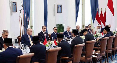 Cumhurbaşkanı Erdoğan, Endonezya'da Yüksek Düzeyli Stratejik İşbirliği Konseyi İlk Toplantısı'na katıldı