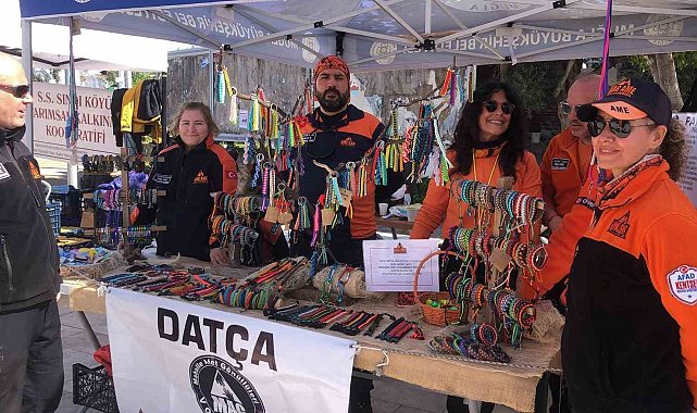 Datça Badem Çiçeği Festivali'nde anlamlı tanıtım