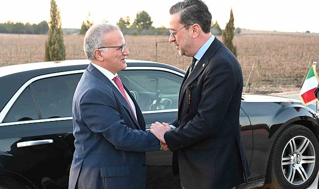 Denizli Sanayi Odası, İtalya Büyükelçisi Marrapodia'yı ağırladı