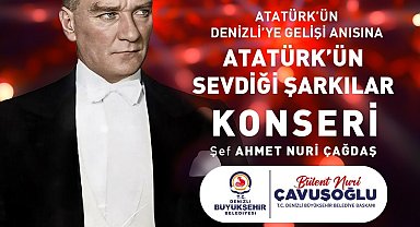 Denizli'de Atatürk'ün ziyaretinin 94. yıldönümünü coşkuyla kutlayacak
