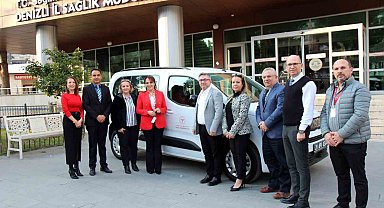 Denizli'de Evde Sağlık Hizmeti aracı hizmete alındı