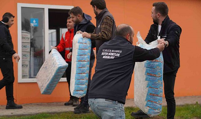 Deprem bölgesine yardımlar ulaştırıldı