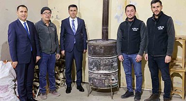 Depremzede Adil Kenziman'a moral motivasyonu