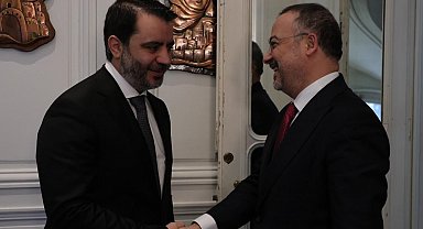 Dışişleri Bakan Yardımcısı Yılmaz, Suriyeli Bakan Şeybani ile görüştü