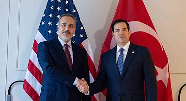 Dışişleri Bakanı Fidan, ABD Dışişleri Bakanı Rubio ile bir araya geldi