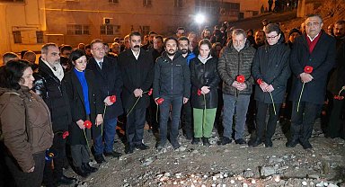 Diyarbakır'da 6 Şubat depremlerinde hayatını kaybedenler anıldı