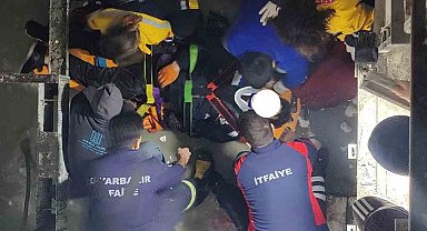 Diyarbakır'da inşaatta asansör boşluğuna düşen işçi yaralandı