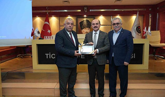 DTSO Başkanı Bıyık KTO başkanı Öztürk'ü ağırladı