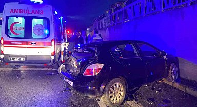 Düğün yolunda zincirleme kaza: 6 yaralı