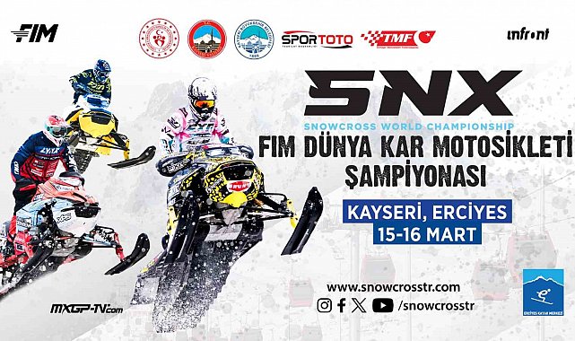 Dünya Kar Motosikleti Şampiyonası 86 ülkede takip edilecek