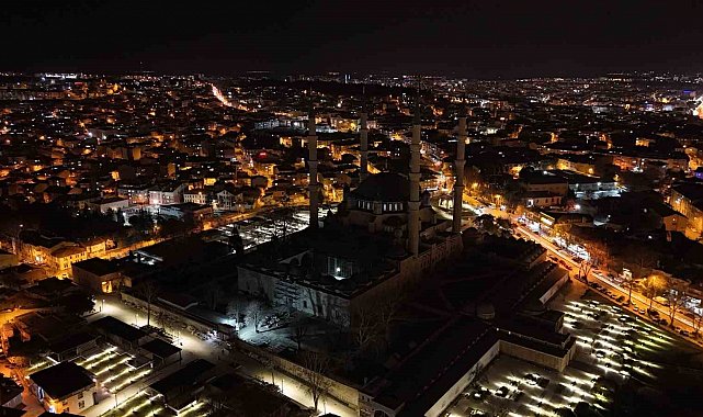 Edirne'de Berat Kandili dualarla idrak edildi
