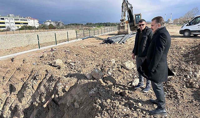 Edremit Çayı Köprüsü'nün inşaatına başlandı