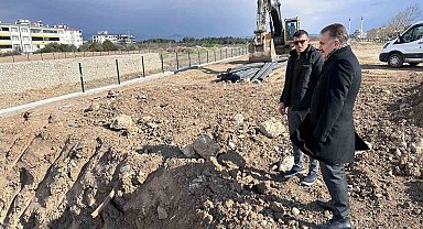 Edremit Çayı Köprüsü'nün inşaatına başlandı