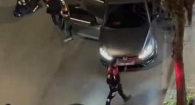 Ehliyetsiz sürücü ve arkadaşları uygulamadan kaçtı ortalığı birbirine kattı