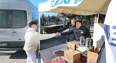 Elazığ Belediyesi'nden MSÜ, adaylarına ikram