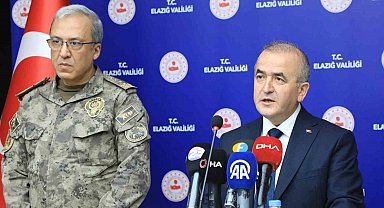 Elazığ'da 2024'te terör örgütü PKK'ya yönelik 749 operasyon düzenlendi