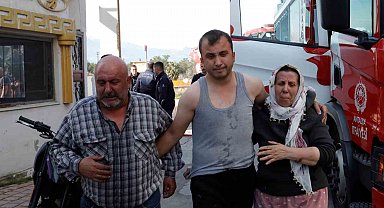 Elektrikli ısıtıcıdan çıkan yangında anne-babasını son anda dışarı çıkardı
