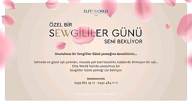 Elite World Van Otel Sevgililer Günü'ne hazır