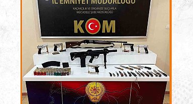 Emniyetten silah operasyonu